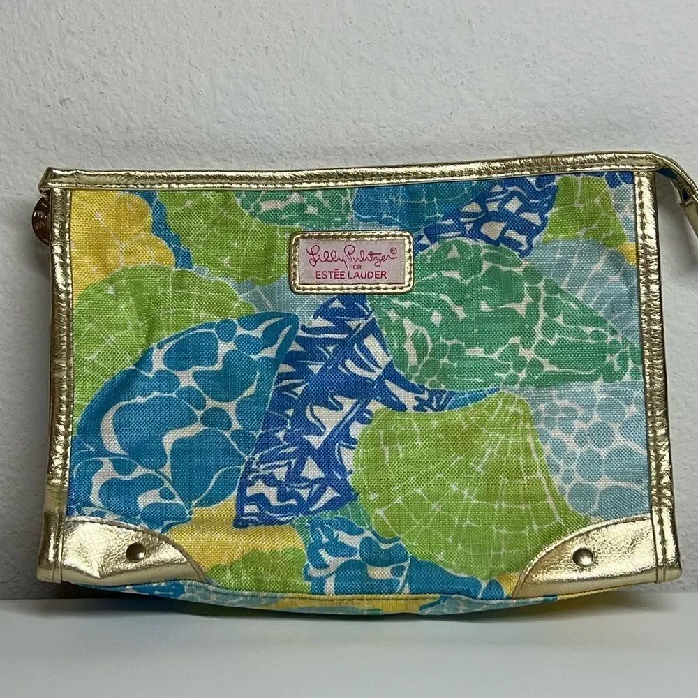 Lilly Pulitzer x Estée Lauder Cosmetic Travel Bag